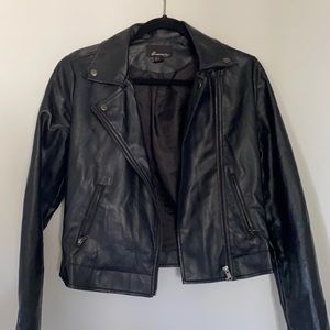 Fake Leather Jacket